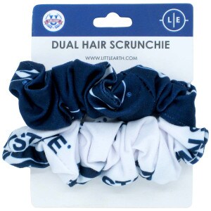 Penn State hair scrunchies navy and white